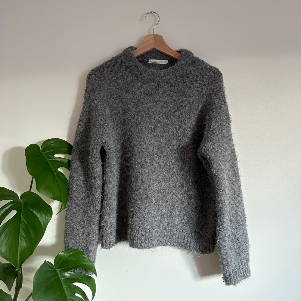 OAK + FORT Cozy grey sweater